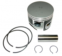 ENS. PISTON YAMAHA .25MM BABORD PLATINE