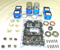 ENS. DE PISTON A DESSUS PLAT YAMAHA 3.544 76 DEG. .010