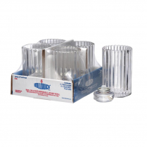 Hollowick Clear Vertical Rod Cylinder Glass Lamp(X)