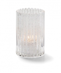 Hollowick Clear Jewel Vertical Rod Cylinder Glass Lamp(x)