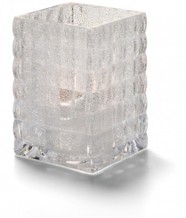 Hollowick Clear Jewel Optic Block Glass Lamp(x)