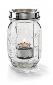 Hollowick Clear Firefly Tealight Glass Lamp  (X)
