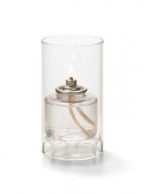 Hollowick Clear Miniature Cylinder Glass Lamp (X)