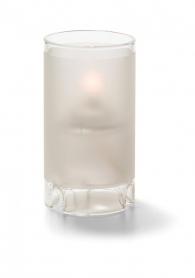 Hollowick Frosted Miniature Cylinder Glass Lamp (X)