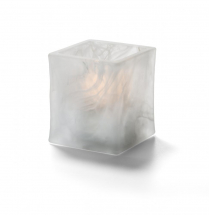 Hollowick Satin Crystal Wysp Glacier Tealight Glass Lamp(x)