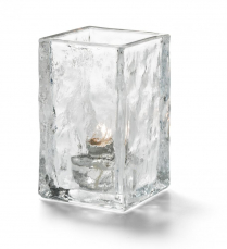 Hollowick Clear Glacier Votive Glass Lamp(X)