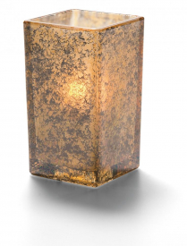 Hollowick Antique Gold Quad Votive Glass Lamp (X)
