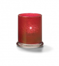 Hollowick Ruby Jewel Columns Votive Glass Lamp (X)