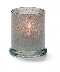 Hollowick Smoke Jewel Columns Votive Glass Lamp (X)