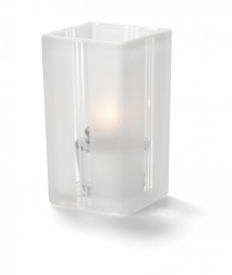 Hollowick Clear Art Deco Quad Votive Glass Lamp (X)