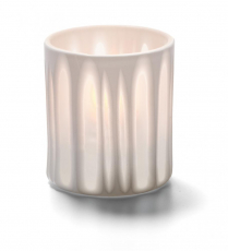 Hollowick Boutique Stripes Votive Porcelain Lamp (X)