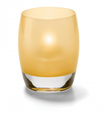 Hollowick Satin Gold Contour Votive Glass Lamp(X)