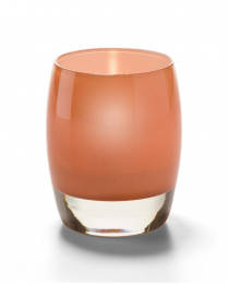 Hollowick Apricot Aura Contour Votive Glass Lamp (X)