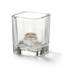 Hollowick Clear Tetra Votive Glass Lamp (X)