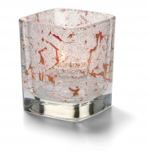 Hollowick Splash Red Tetra Votive Glass Lamp (X)