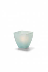 Hollowick Satin Crystal Seafoam Odyssey Votive Glass Lamp(x)