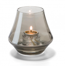 Hollowick Smoke Lustre Chime Votive Glass Lamp (X)