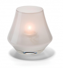 Hollowick Satin Linen Chime Votive Glass Lamp (X)