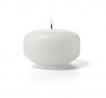Hollowick White 2" Dia. Floating Candle 144/CS (X)