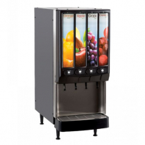 Bunn JDF-4S Silver Series 4-Flavour Cold Beverage System wit