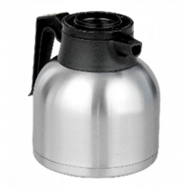 Bunn 1.9L Stainless Steel Economy Thermal Carafe Black Lid (