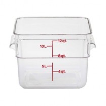 CAMBRO CAMWEAR CAMSQUARES 12 QT. CONTAINER