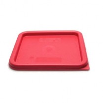 CAMBRO CAMWEAR CAMSQUARES LID FOR 6 & 8 QT. RED