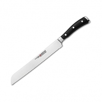 WUSTHOF CLASSIC IKON  DOUBLE SERRATED BREAD KNIFE 9"