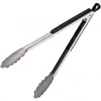 OXO STAINLESS TONGS 12"