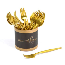 NATURAL LIVING SMALL GOLD FORK