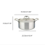 MEYER SUPERSTEEL 5L DUTCH OVEN W/ LID