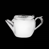 BROWNE STACKABLE TEAPOT STAINLESS 12oz