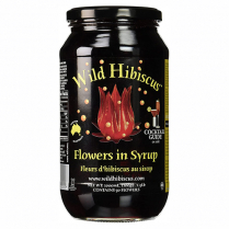 WILD HIBISCUS FLOWERS WHOLE IN SYRUP 2.5lbs