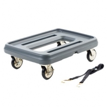 Metro Mightylite Food Carrier Dolly 350lb Gray with casters