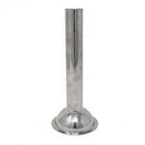 OMCAN Stainless Steel Grinder Spout - 30 mm for #22 Meat Gri
