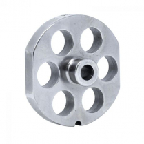 OMCAN Stainless Steel #22 machine plate with hub 19.2mm (3/4