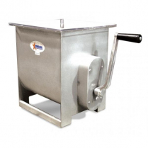 OMCAN Stainless Steel Manual Non-Tilting Mixer with 44-lb