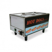 OMCAN Stainless Steel Hotdog Steamer and Bun Warmer