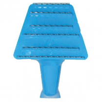 OMCAN Heavy-Duty Blue Plastic Fish Scaler