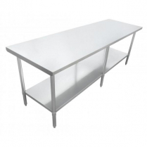 OMCAN 24" x 96" All Stainless Steel Worktable