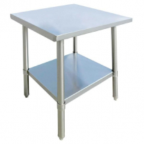 OMCAN 30" x 30" All Stainless Steel Worktable