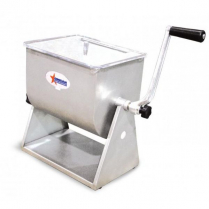 OMCAN Stainless Steel Manual Tilting Mixer with 17 -lb