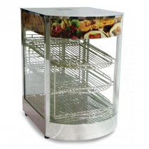 OMCAN 14-inch Curved Glass Display Warmer with 0.85 kW