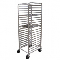 OMCAN Aluminum Heavy-Duty Curved Top Pan Rack with 20 slides