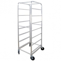 OMCAN Aluminum Pan Rack with Curved Top - 7 slides