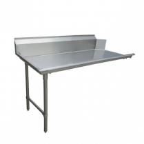 OMCAN 48-inch Stainless Steel Clean Dish Table - Left Side