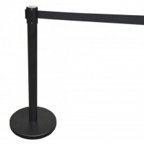 OMCAN Black-Painted Steel Crowd Control System