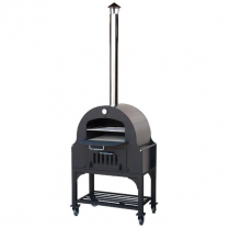 OMCAN 34-inch Outdoor Wood Burning Oven with Stainless Steel