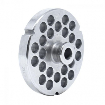 OMCAN Stainless Steel #32 machine plate with hub 12mm (1/2)