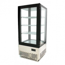 OMCAN 15-inch Countertop Refrigerated Display with 78 L capa